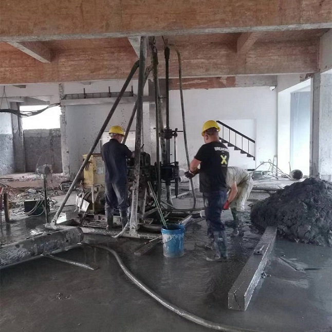 鋼管灌注樁基礎加固